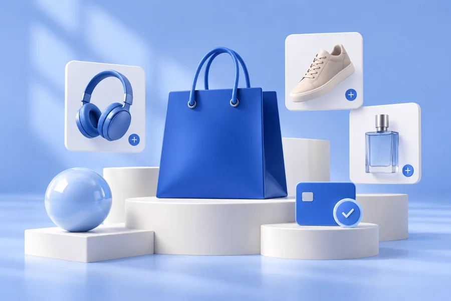 Concept illustration for E-commerce